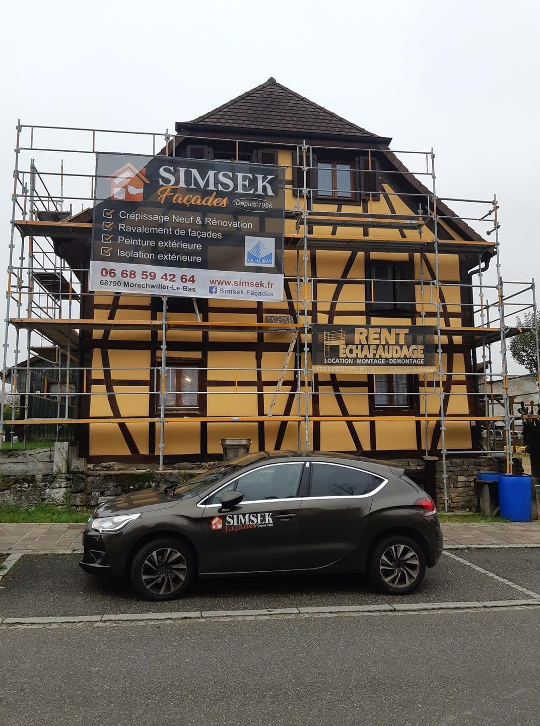 À Eschentzwiller, SIMSEK Façades redonne du cachet aux maisons grâce au ravalement de façade Colmar