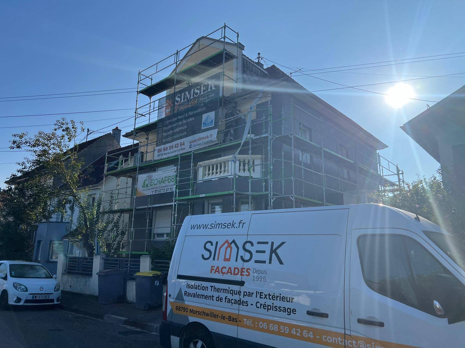 Isolation thermique des murs par l’extérieur à Mulhouse : confort, économies et esthétisme avec SIMSEK Façades Audincourt