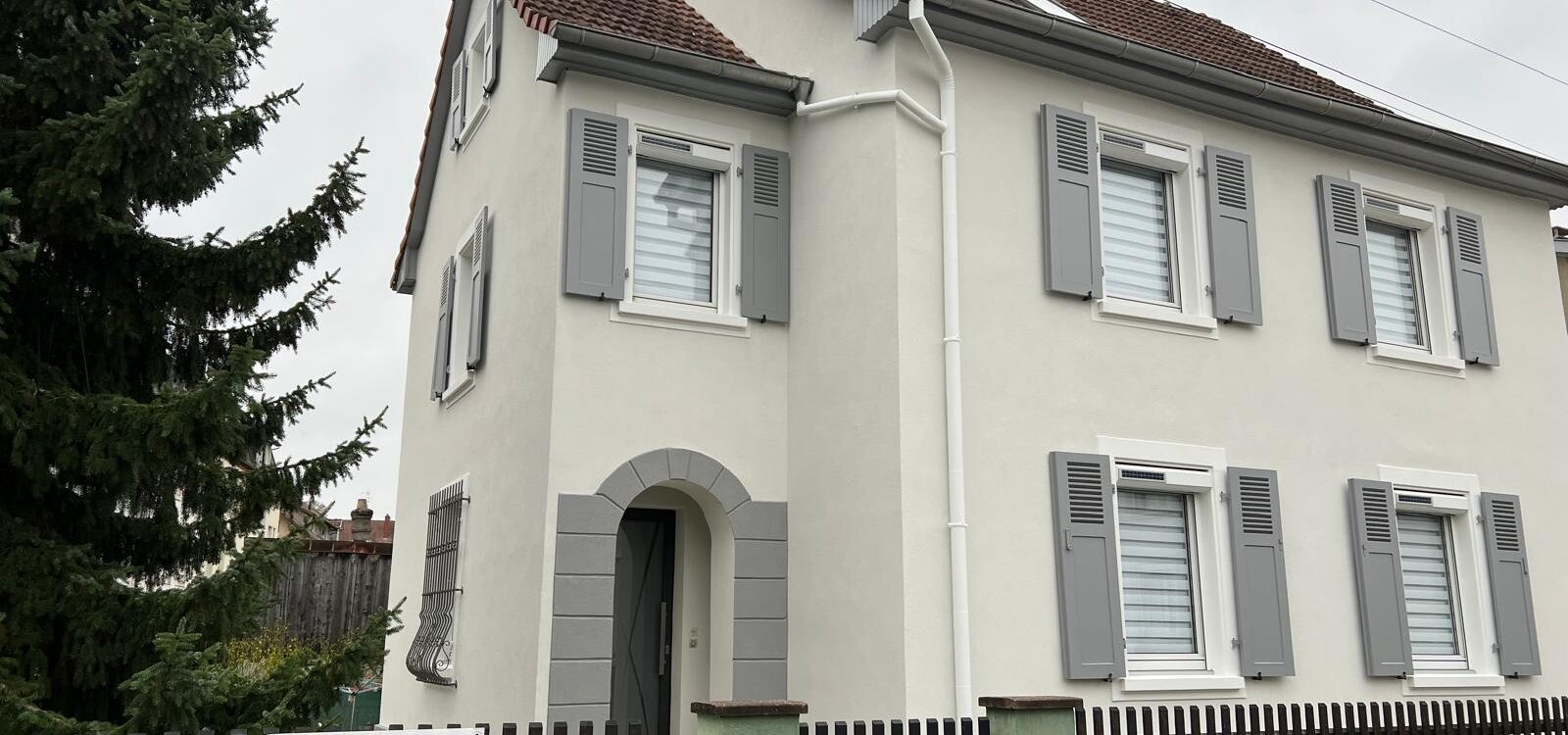 Ravalement de Façades d&#8217;une Maison Individuelle à Riedisheim Montbéliard