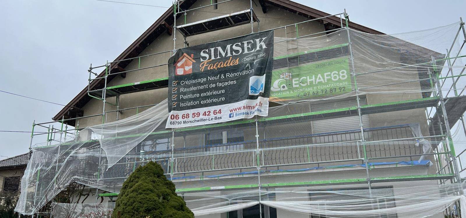 Isolation extérieure des murs à Mulhouse : un investissement rentable avec SIMSEK Façades Belfort