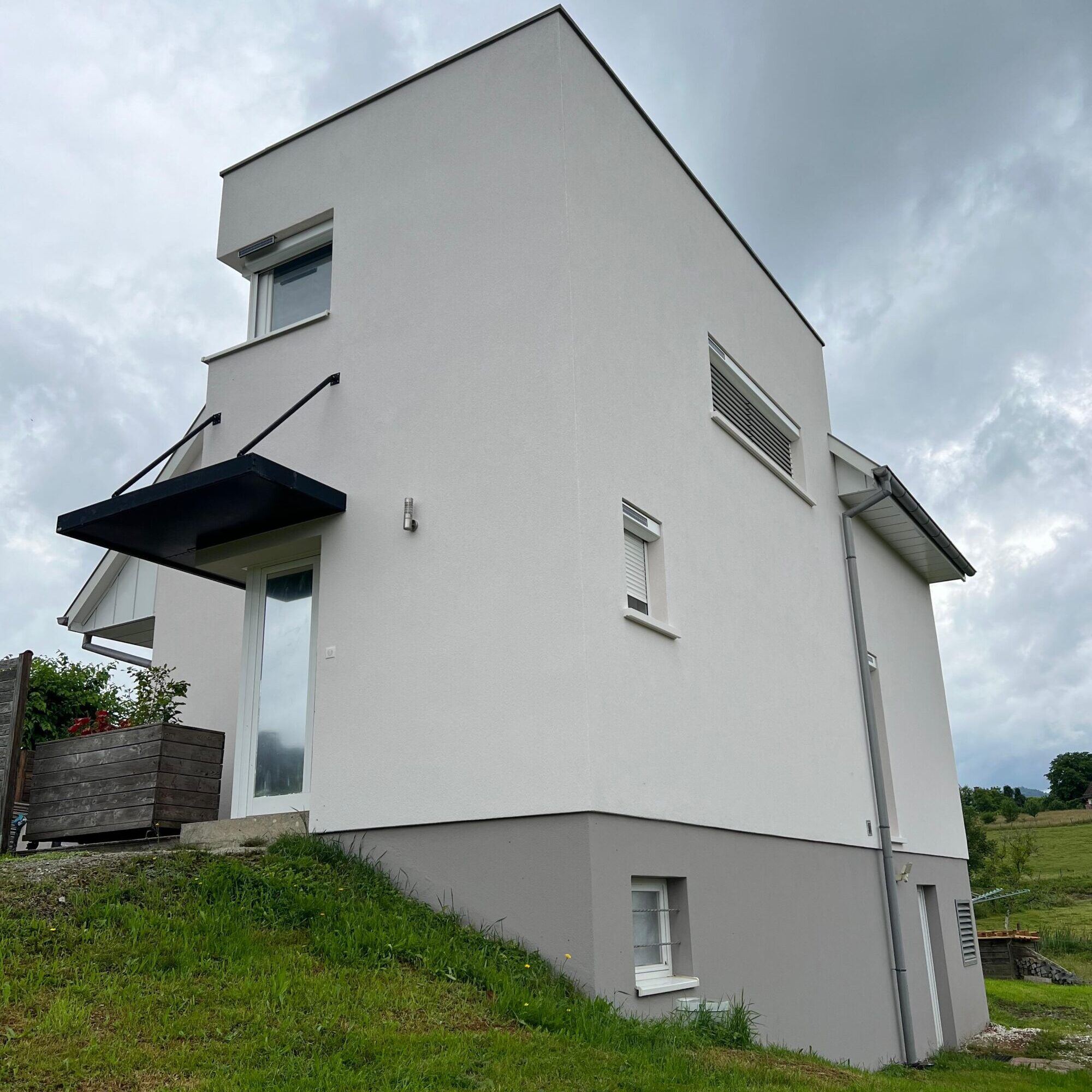 Travaux de ravalement de fa&ccedil;ade d&rsquo;une maison individuelle &agrave; Haut-Soultzbach Riedisheim