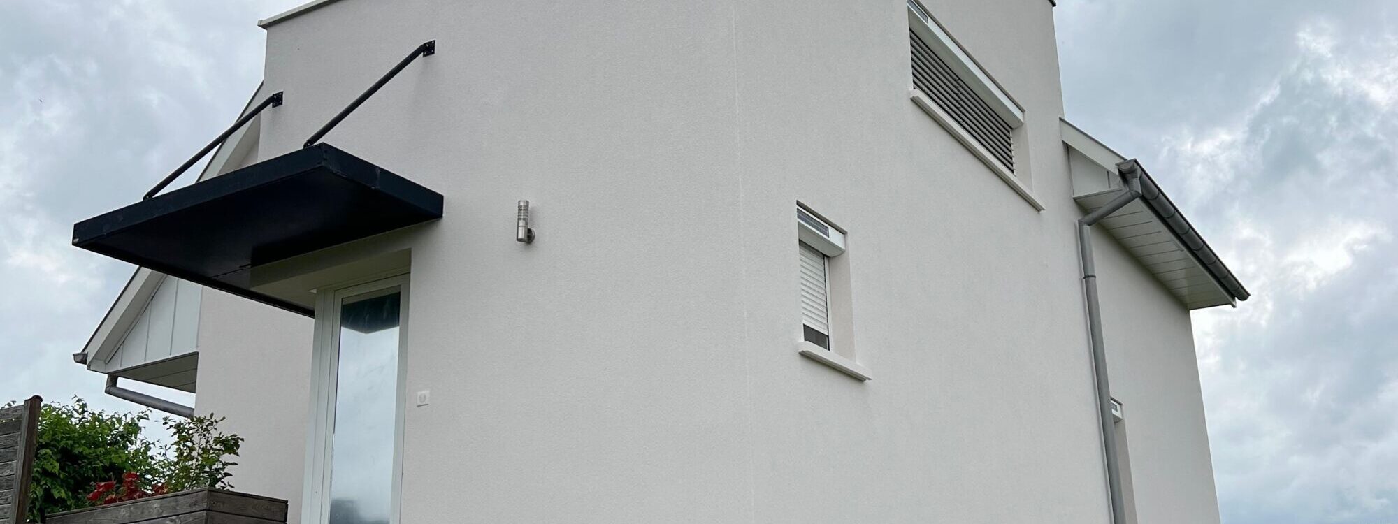 Travaux de ravalement de fa&ccedil;ade d&rsquo;une maison individuelle &agrave; Haut-Soultzbach Riedisheim