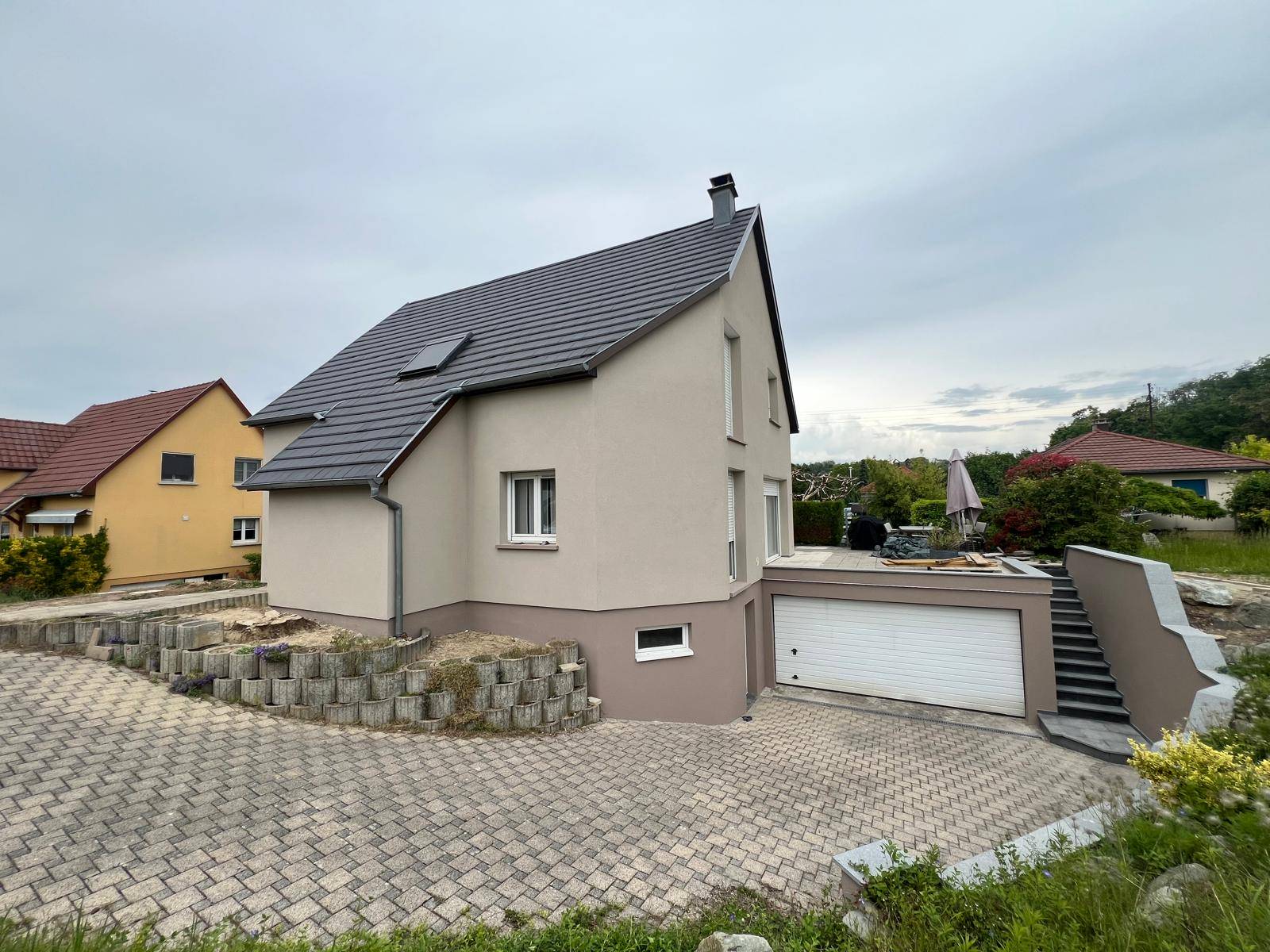 Ravalement de façade à Zillisheim par SIMSEK Façades Wittenheim