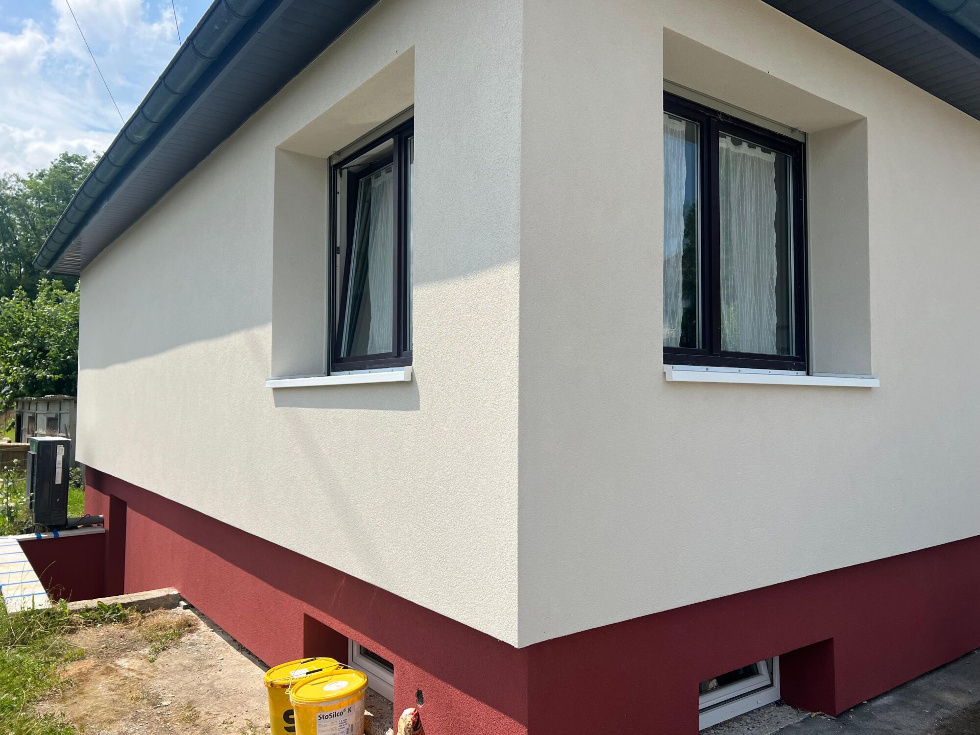 Isolation extérieure des murs à Hochstatt : reprise complète d’un chantier mal exécuté par SIMSEK Façades Belfort