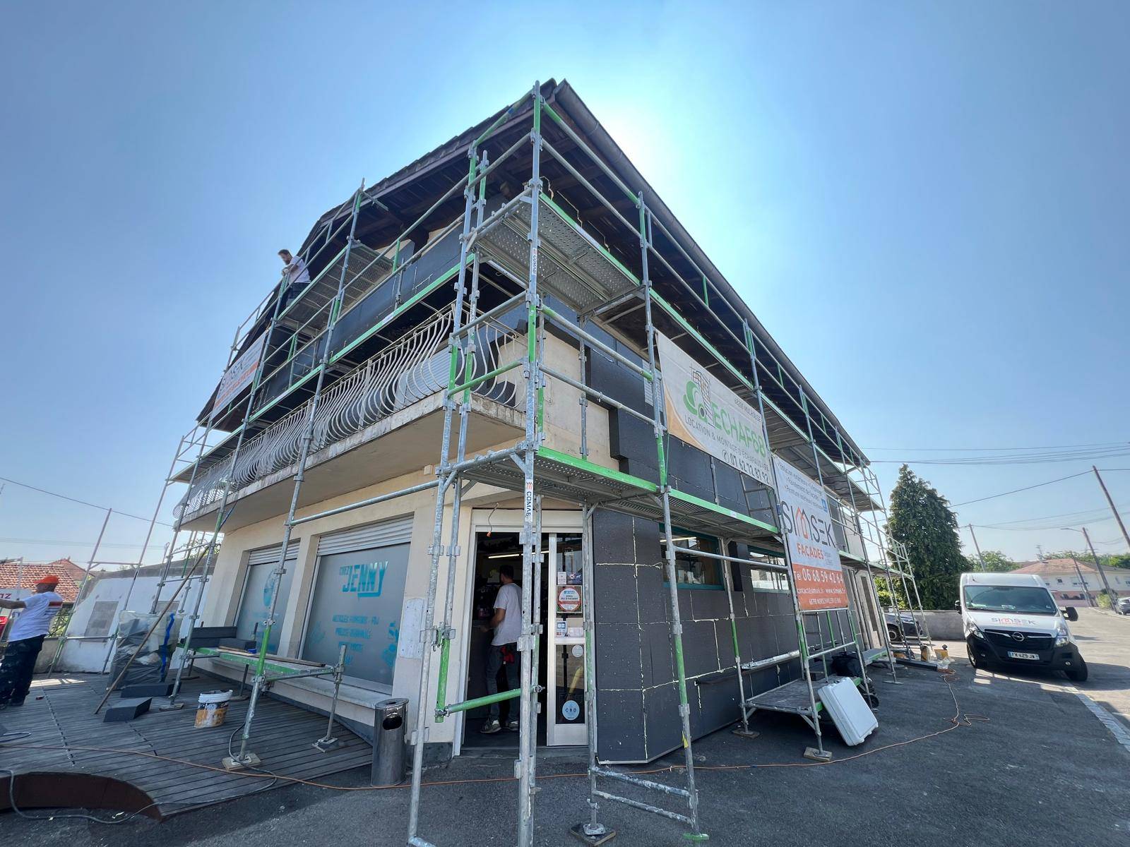 Isolation extérieure d’une maison individuelle à Reiningue, au centre-ville Riedisheim 1