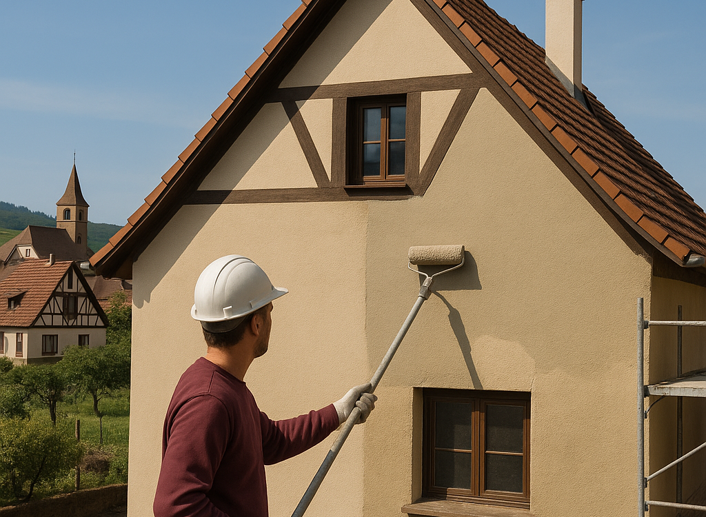 Ravalement de fa&ccedil;ade des maisons individuelles : valorisez et prot&eacute;gez votre habitat dans le Haut-Rhin Rixheim