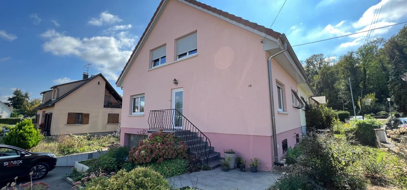 Ravalement de fa&ccedil;ade &agrave; Flaxlanden, pr&egrave;s de Zillisheim : redonnez vie &agrave; votre maison avec SIMSEK Fa&ccedil;ades Guebwiller