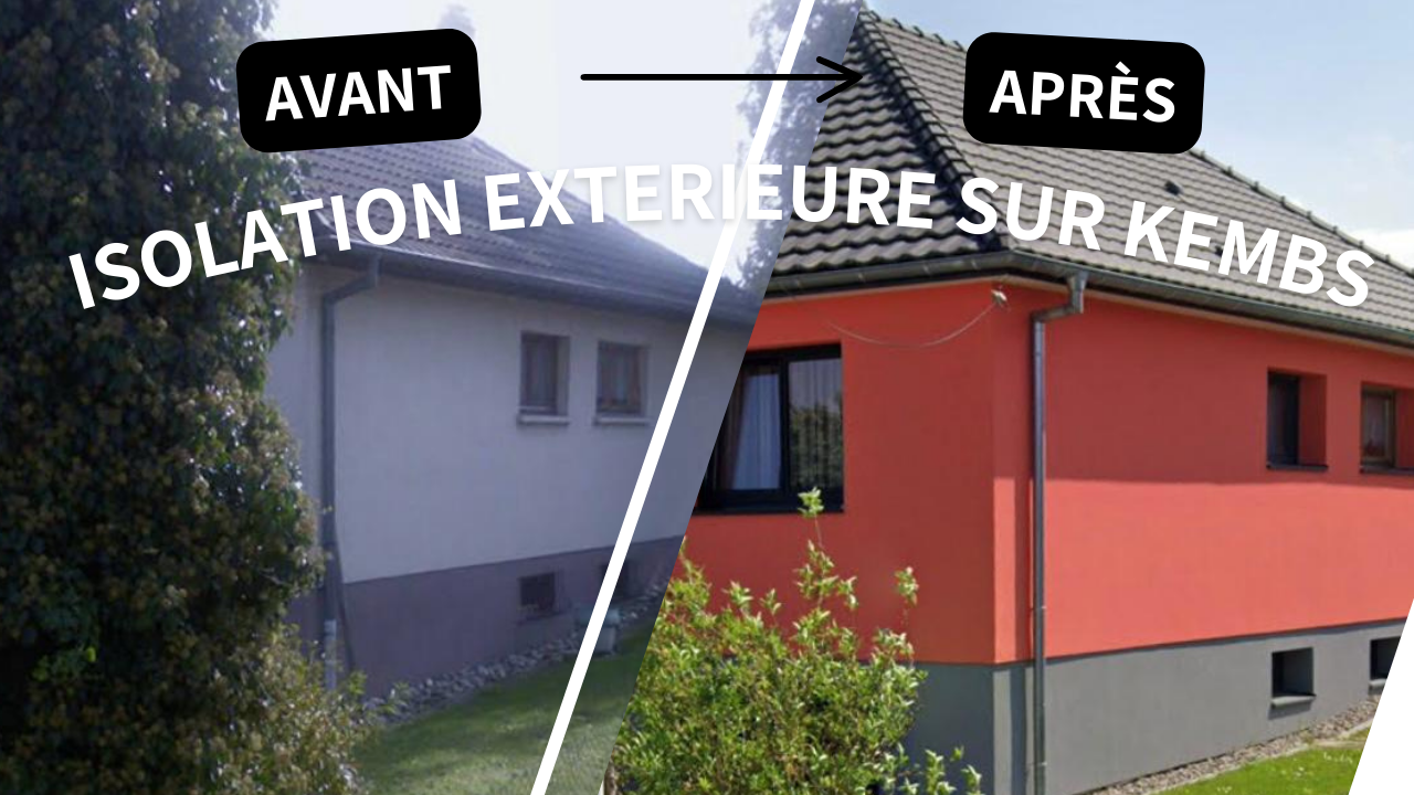 Isolation ext&eacute;rieure des murs &agrave; Kembs : un chantier r&eacute;ussi par SIMSEK Fa&ccedil;ades Belfort