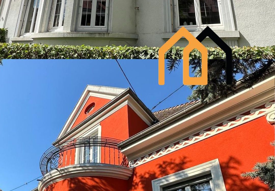 Ravalement de fa&ccedil;ade d&rsquo;une maison de ma&icirc;tre &agrave; Cernay &ndash; Un chantier d&rsquo;exception sign&eacute; SIMSEK Fa&ccedil;ades Saint-Louis