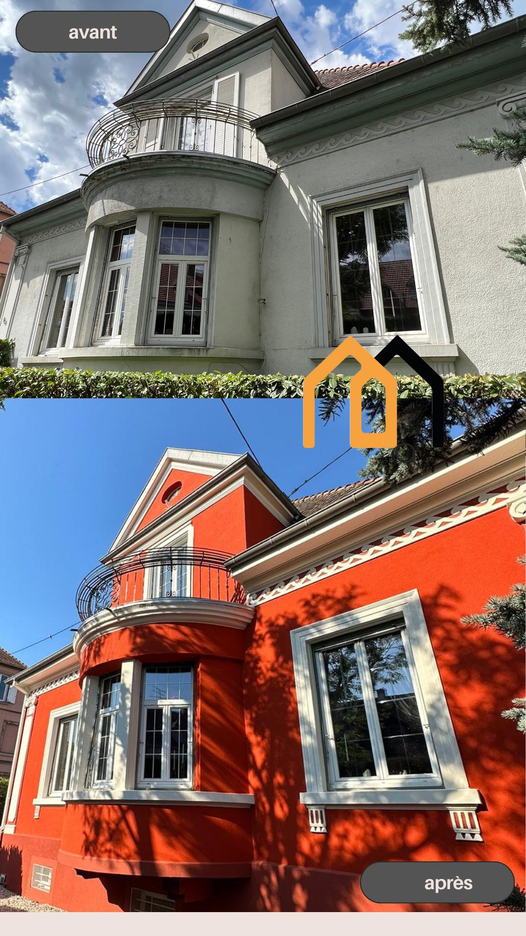 Ravalement de fa&ccedil;ade d&rsquo;une maison de ma&icirc;tre &agrave; Cernay &ndash; Un chantier d&rsquo;exception sign&eacute; SIMSEK Fa&ccedil;ades Saint-Louis