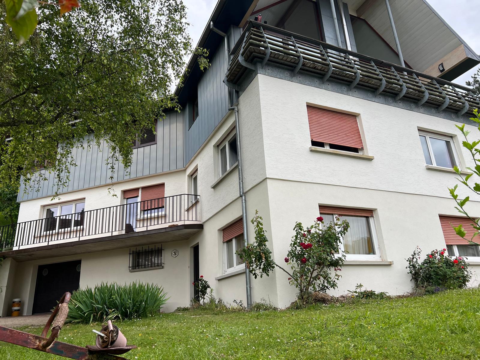 Ravalement de fa&ccedil;ade d&rsquo;une maison individuelle &agrave; Illfurth &ndash; R&eacute;fection compl&egrave;te et durable Kingersheim