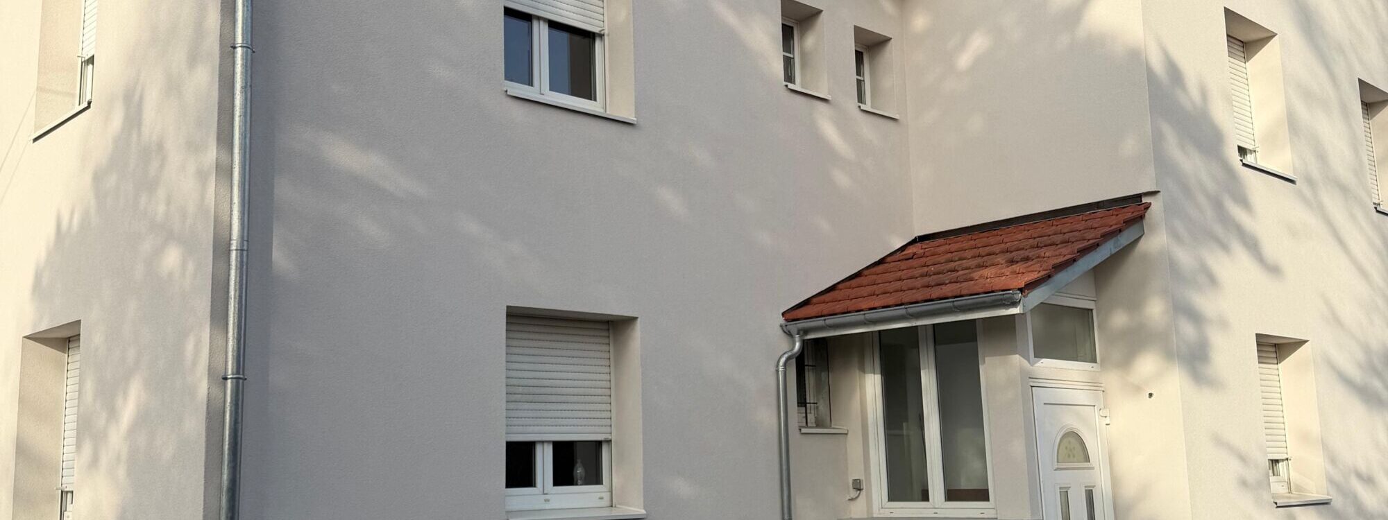 ISOLATION EXTERIEURE LUTTERBACH MAISON 2000X750 | Simsek Façades Isolation extérieure des murs d’une maison individuelle à Lutterbach Kingersheim