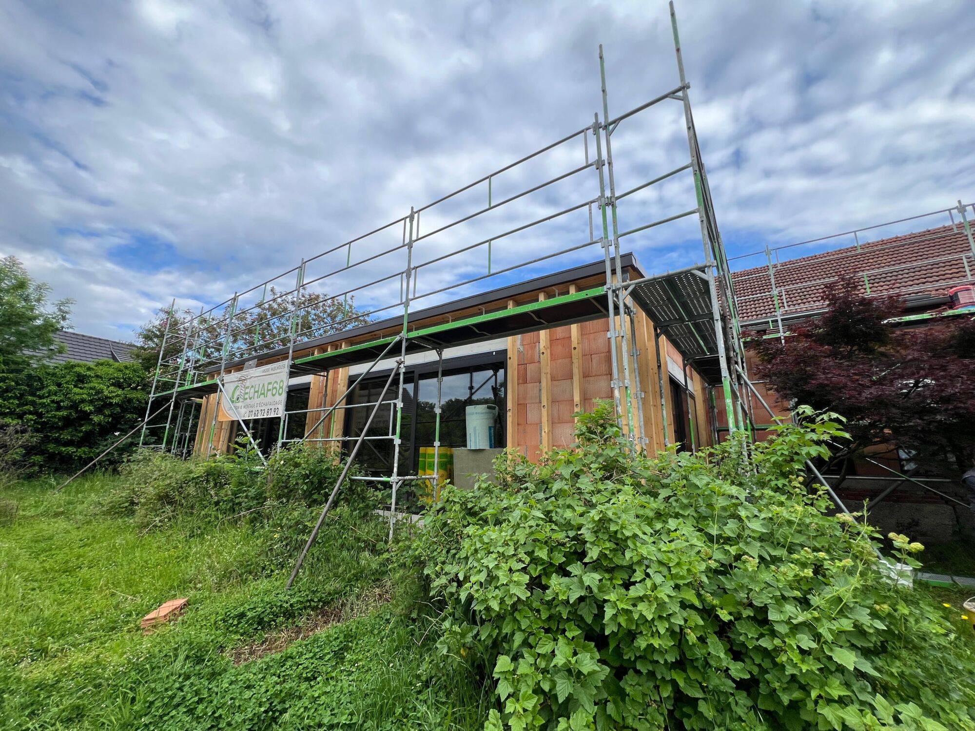 Isolation ext&eacute;rieure des murs sur Michelbach le Haut Rixheim