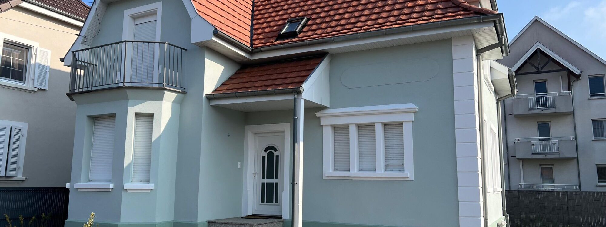 Peinture ext&eacute;rieure d’une maison individuelle sur Rixheim Wittenheim