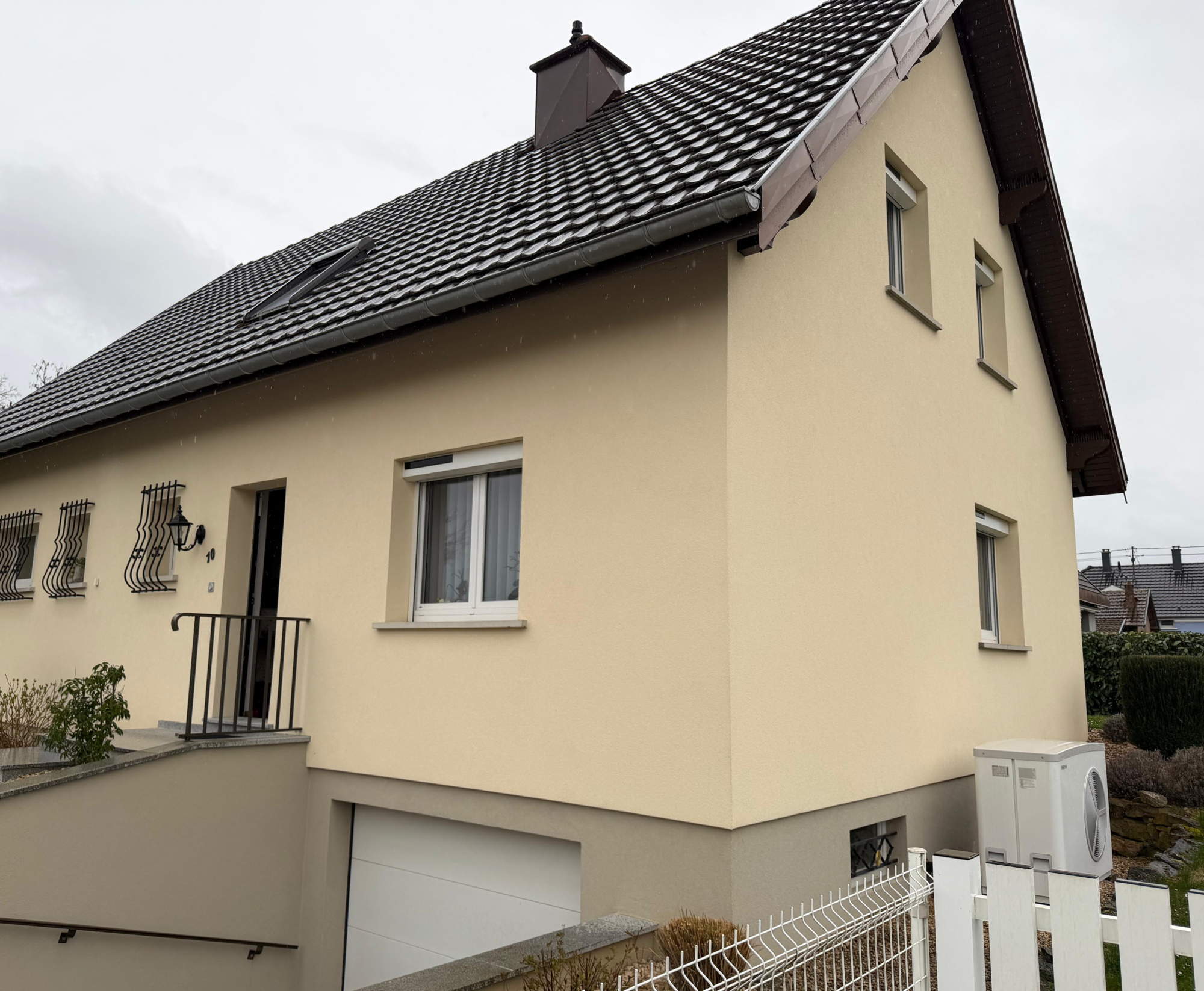 Ravalement de fa&ccedil;ade &agrave; Lutterbach : un r&eacute;sultat durable depuis 2019 Audincourt