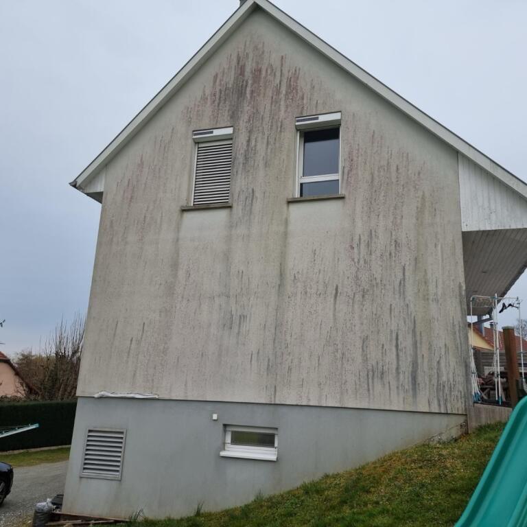 Travaux de ravalement de fa&ccedil;ade d&rsquo;une maison individuelle &agrave; Haut-Soultzbach Riedisheim 0
