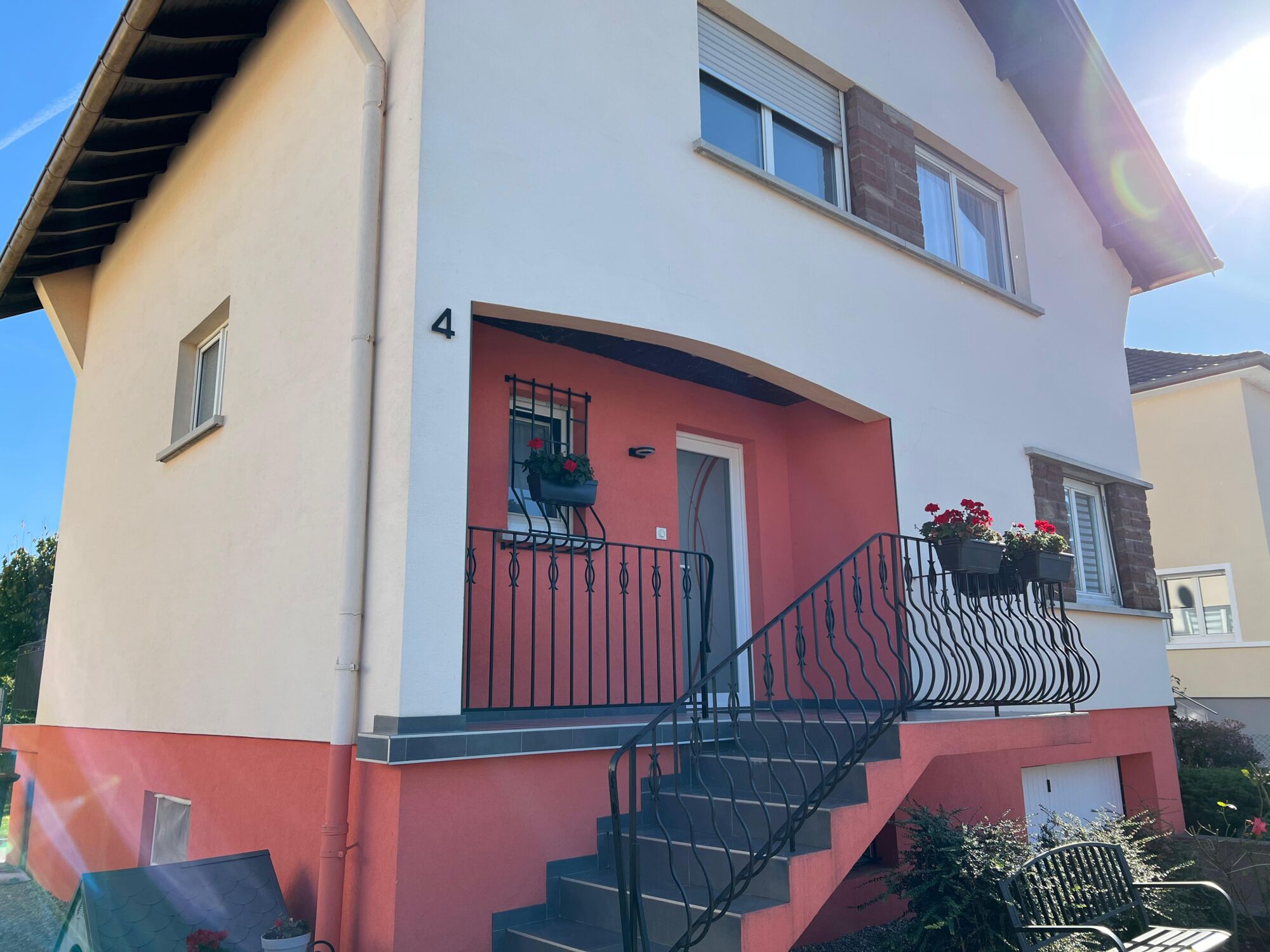Isolation ext&eacute;rieure des murs d&rsquo;une maison individuelle &agrave; Chalamp&eacute; Mulhouse 2