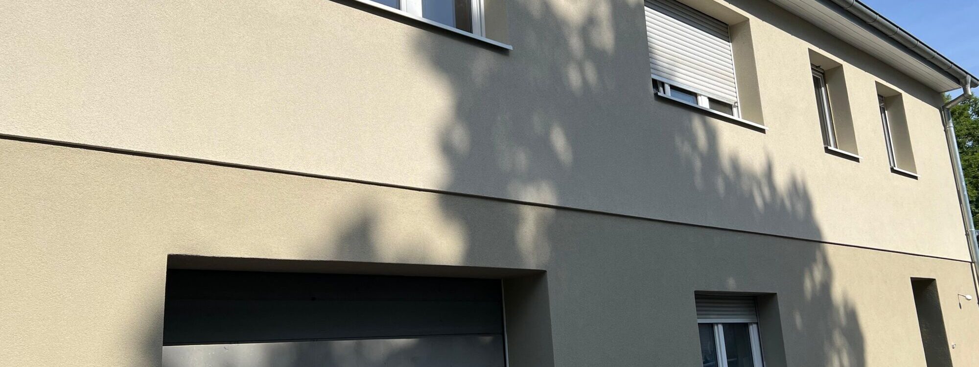 Ravalement de fa&ccedil;ade &agrave; Buschwiller : r&eacute;novation compl&egrave;te d&rsquo;une maison individuelle Saint-Louis