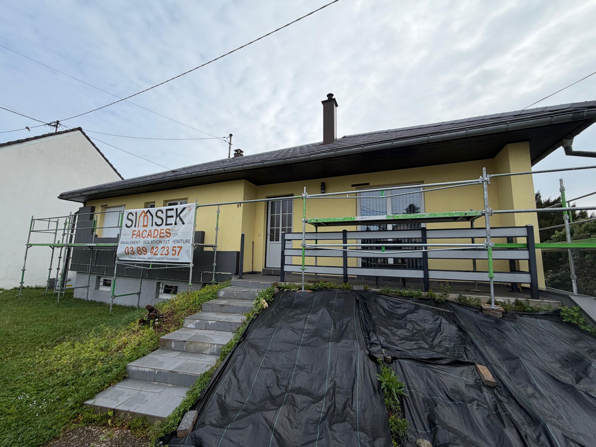 Isolation ext&eacute;rieure des murs &agrave; Rixheim : une r&eacute;novation &eacute;nerg&eacute;tique r&eacute;alis&eacute;e par SIMSEK Fa&ccedil;ades Illzach 0