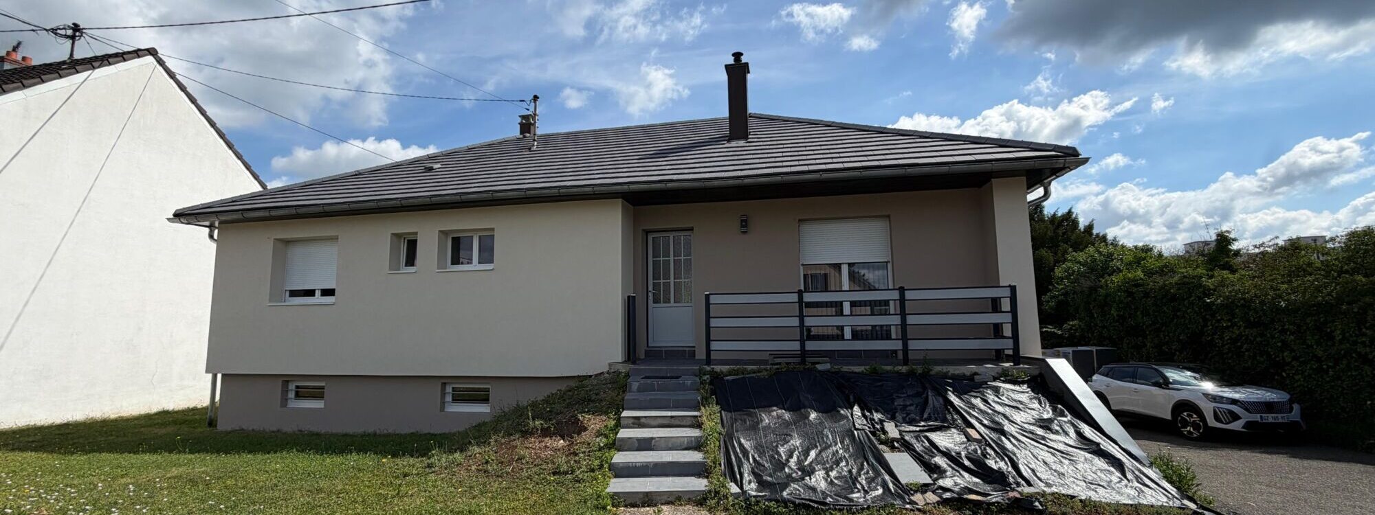 Isolation ext&eacute;rieure des murs &agrave; Rixheim : une maison transform&eacute;e par SIMSEK Fa&ccedil;ades Audincourt